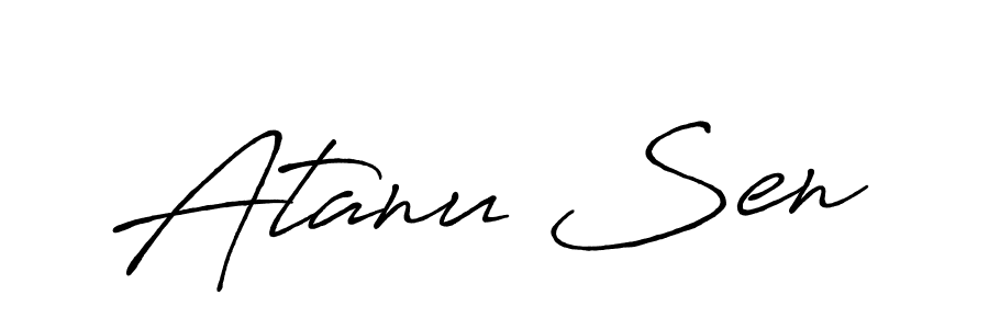 This is the best signature style for the Atanu Sen name. Also you like these signature font (Antro_Vectra_Bolder). Mix name signature. Atanu Sen signature style 7 images and pictures png