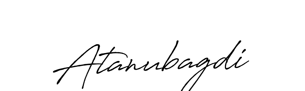 Make a beautiful signature design for name Atanubagdi. Use this online signature maker to create a handwritten signature for free. Atanubagdi signature style 7 images and pictures png