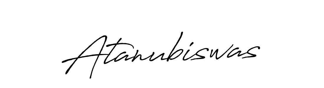 Make a beautiful signature design for name Atanubiswas. With this signature (Antro_Vectra_Bolder) style, you can create a handwritten signature for free. Atanubiswas signature style 7 images and pictures png