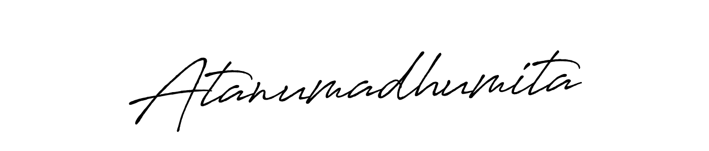 Once you've used our free online signature maker to create your best signature Antro_Vectra_Bolder style, it's time to enjoy all of the benefits that Atanumadhumita name signing documents. Atanumadhumita signature style 7 images and pictures png