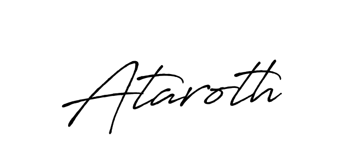 Also we have Ataroth name is the best signature style. Create professional handwritten signature collection using Antro_Vectra_Bolder autograph style. Ataroth signature style 7 images and pictures png