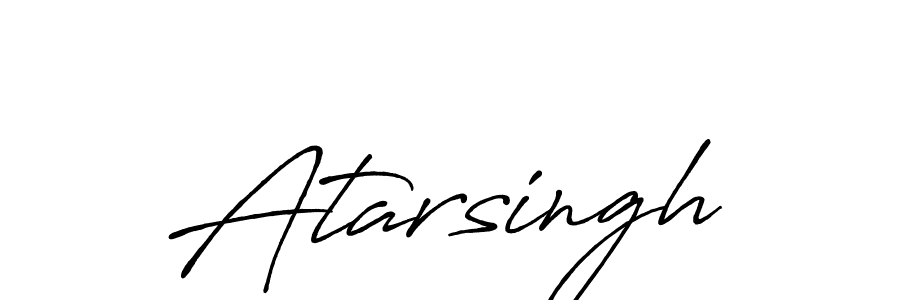 Atarsingh stylish signature style. Best Handwritten Sign (Antro_Vectra_Bolder) for my name. Handwritten Signature Collection Ideas for my name Atarsingh. Atarsingh signature style 7 images and pictures png