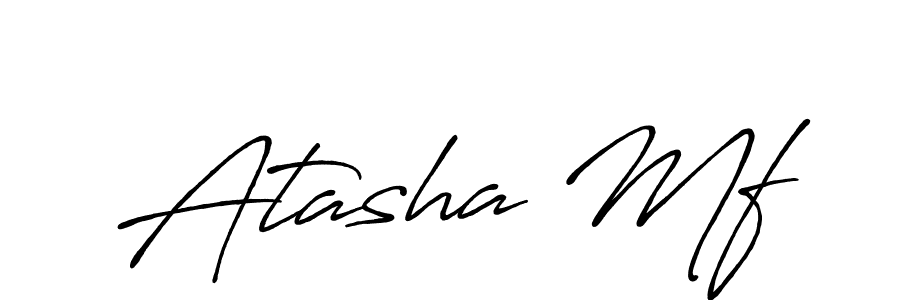 Antro_Vectra_Bolder is a professional signature style that is perfect for those who want to add a touch of class to their signature. It is also a great choice for those who want to make their signature more unique. Get Atasha Mf name to fancy signature for free. Atasha Mf signature style 7 images and pictures png
