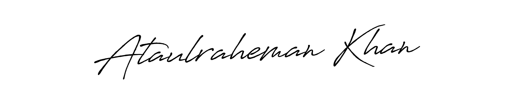 The best way (Antro_Vectra_Bolder) to make a short signature is to pick only two or three words in your name. The name Ataulraheman Khan include a total of six letters. For converting this name. Ataulraheman Khan signature style 7 images and pictures png