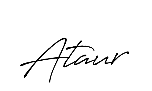 Design your own signature with our free online signature maker. With this signature software, you can create a handwritten (Antro_Vectra_Bolder) signature for name Ataur. Ataur signature style 7 images and pictures png