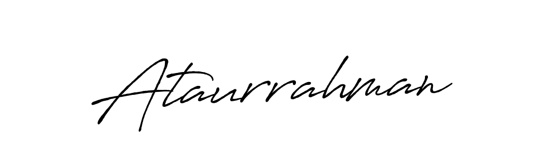 Ataurrahman stylish signature style. Best Handwritten Sign (Antro_Vectra_Bolder) for my name. Handwritten Signature Collection Ideas for my name Ataurrahman. Ataurrahman signature style 7 images and pictures png