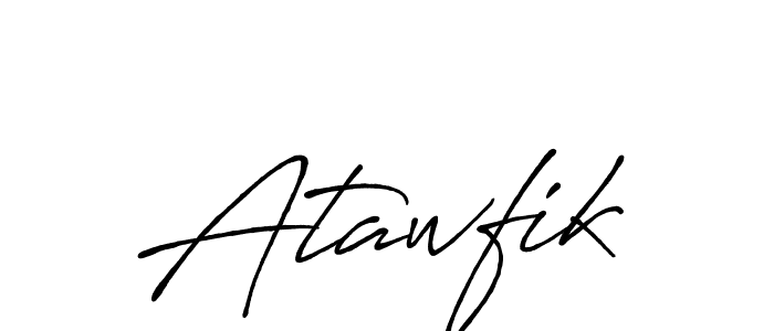 You should practise on your own different ways (Antro_Vectra_Bolder) to write your name (Atawfik) in signature. don't let someone else do it for you. Atawfik signature style 7 images and pictures png