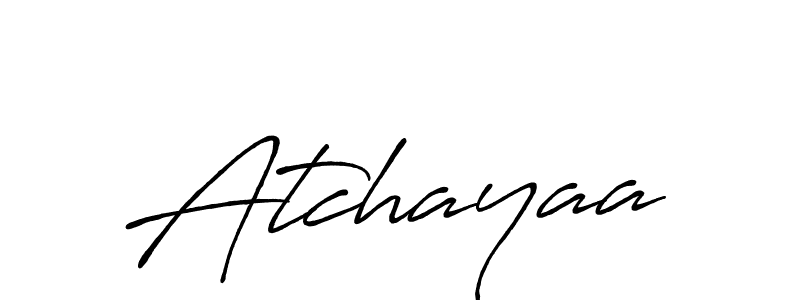 Here are the top 10 professional signature styles for the name Atchayaa. These are the best autograph styles you can use for your name. Atchayaa signature style 7 images and pictures png