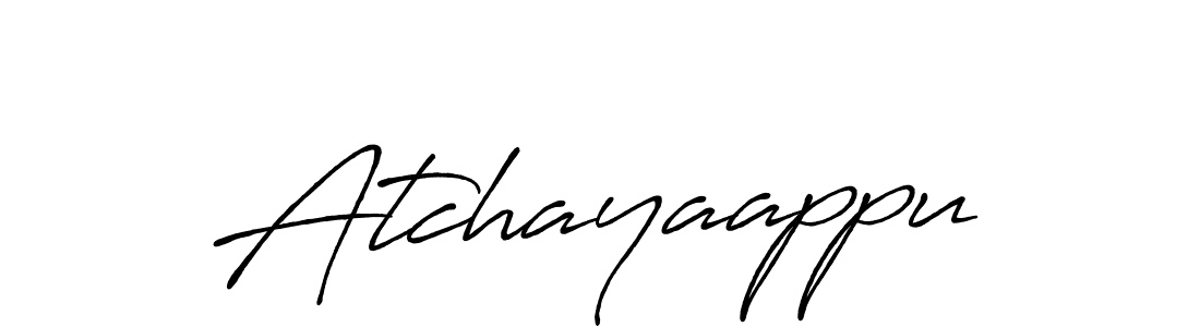 You should practise on your own different ways (Antro_Vectra_Bolder) to write your name (Atchayaappu) in signature. don't let someone else do it for you. Atchayaappu signature style 7 images and pictures png