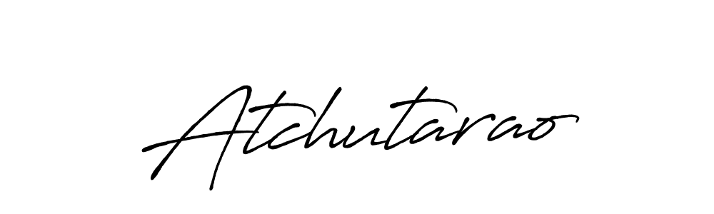 if you are searching for the best signature style for your name Atchutarao. so please give up your signature search. here we have designed multiple signature styles  using Antro_Vectra_Bolder. Atchutarao signature style 7 images and pictures png