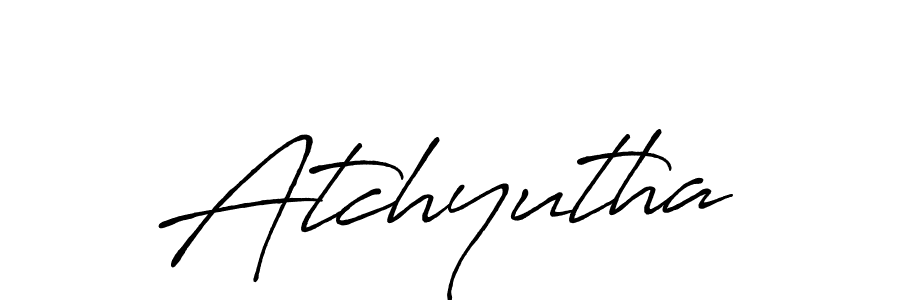 You should practise on your own different ways (Antro_Vectra_Bolder) to write your name (Atchyutha) in signature. don't let someone else do it for you. Atchyutha signature style 7 images and pictures png