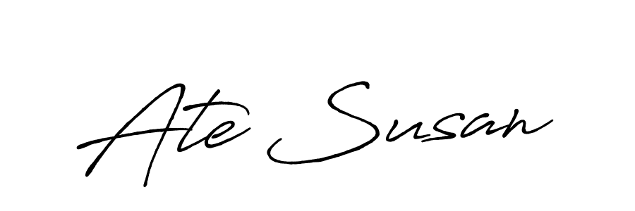 Make a beautiful signature design for name Ate Susan. Use this online signature maker to create a handwritten signature for free. Ate Susan signature style 7 images and pictures png