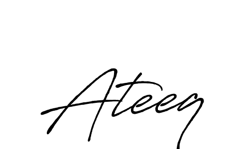 Similarly Antro_Vectra_Bolder is the best handwritten signature design. Signature creator online .You can use it as an online autograph creator for name Ateeq. Ateeq signature style 7 images and pictures png