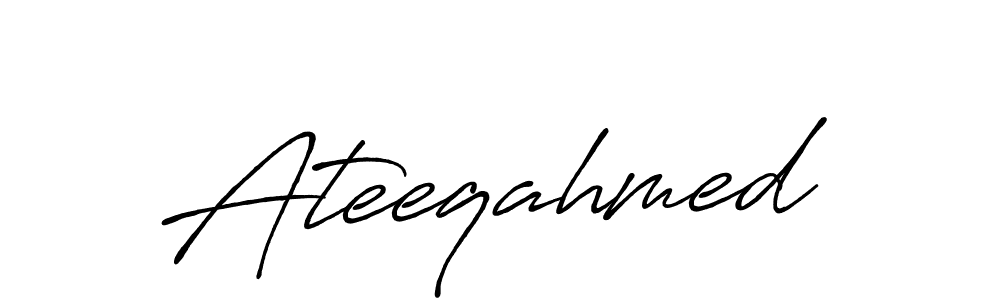 Make a beautiful signature design for name Ateeqahmed. Use this online signature maker to create a handwritten signature for free. Ateeqahmed signature style 7 images and pictures png