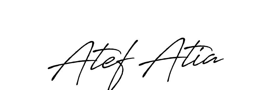 The best way (Antro_Vectra_Bolder) to make a short signature is to pick only two or three words in your name. The name Atef Atia include a total of six letters. For converting this name. Atef Atia signature style 7 images and pictures png
