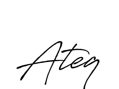 Here are the top 10 professional signature styles for the name Ateq. These are the best autograph styles you can use for your name. Ateq signature style 7 images and pictures png