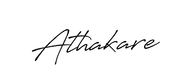 Athakare stylish signature style. Best Handwritten Sign (Antro_Vectra_Bolder) for my name. Handwritten Signature Collection Ideas for my name Athakare. Athakare signature style 7 images and pictures png