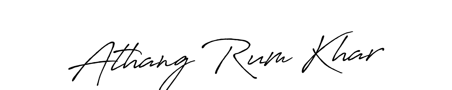 Once you've used our free online signature maker to create your best signature Antro_Vectra_Bolder style, it's time to enjoy all of the benefits that Athang Rum Khar name signing documents. Athang Rum Khar signature style 7 images and pictures png