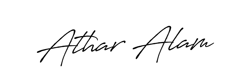 This is the best signature style for the Athar Alam name. Also you like these signature font (Antro_Vectra_Bolder). Mix name signature. Athar Alam signature style 7 images and pictures png