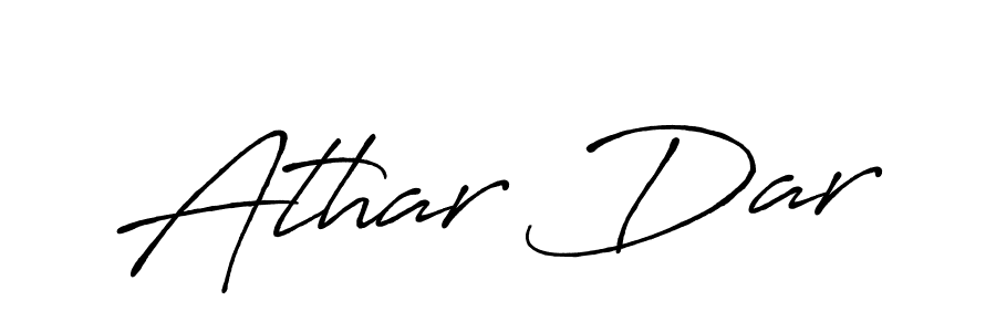 It looks lik you need a new signature style for name Athar Dar. Design unique handwritten (Antro_Vectra_Bolder) signature with our free signature maker in just a few clicks. Athar Dar signature style 7 images and pictures png