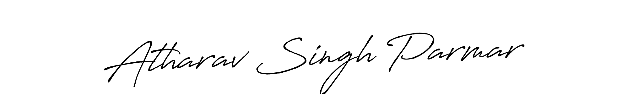 How to make Atharav Singh Parmar signature? Antro_Vectra_Bolder is a professional autograph style. Create handwritten signature for Atharav Singh Parmar name. Atharav Singh Parmar signature style 7 images and pictures png