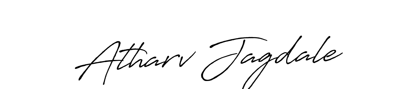 Also we have Atharv Jagdale name is the best signature style. Create professional handwritten signature collection using Antro_Vectra_Bolder autograph style. Atharv Jagdale signature style 7 images and pictures png