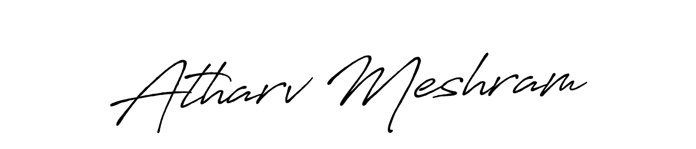 Check out images of Autograph of Atharv Meshram name. Actor Atharv Meshram Signature Style. Antro_Vectra_Bolder is a professional sign style online. Atharv Meshram signature style 7 images and pictures png