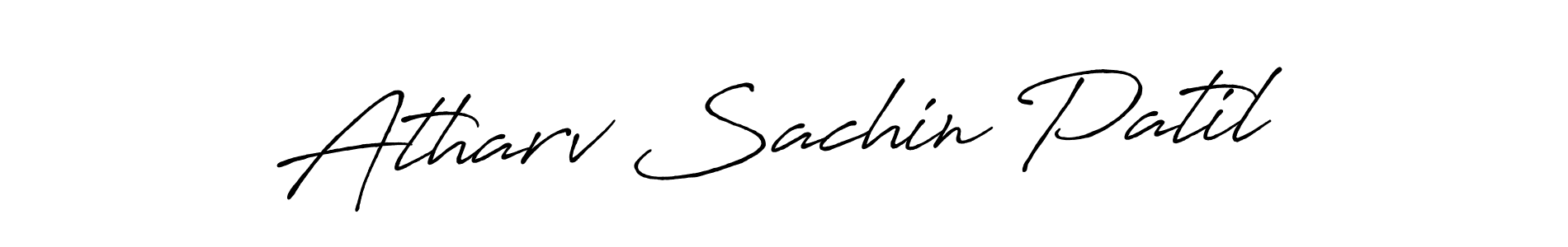 Similarly Antro_Vectra_Bolder is the best handwritten signature design. Signature creator online .You can use it as an online autograph creator for name Atharv Sachin Patil. Atharv Sachin Patil signature style 7 images and pictures png