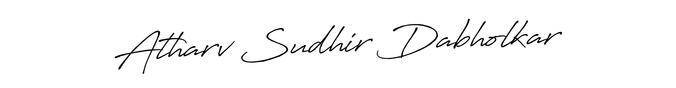 How to Draw Atharv Sudhir Dabholkar signature style? Antro_Vectra_Bolder is a latest design signature styles for name Atharv Sudhir Dabholkar. Atharv Sudhir Dabholkar signature style 7 images and pictures png