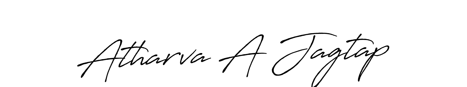 This is the best signature style for the Atharva A Jagtap name. Also you like these signature font (Antro_Vectra_Bolder). Mix name signature. Atharva A Jagtap signature style 7 images and pictures png
