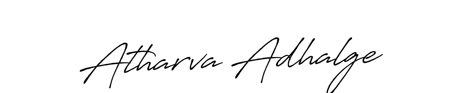 The best way (Antro_Vectra_Bolder) to make a short signature is to pick only two or three words in your name. The name Atharva Adhalge include a total of six letters. For converting this name. Atharva Adhalge signature style 7 images and pictures png