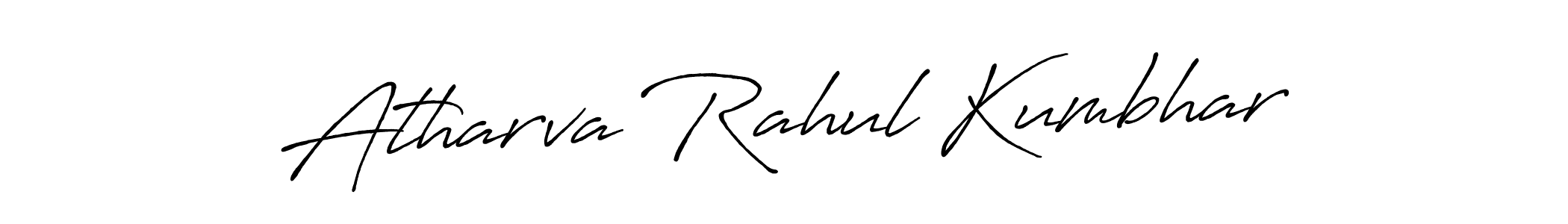 Here are the top 10 professional signature styles for the name Atharva Rahul Kumbhar. These are the best autograph styles you can use for your name. Atharva Rahul Kumbhar signature style 7 images and pictures png
