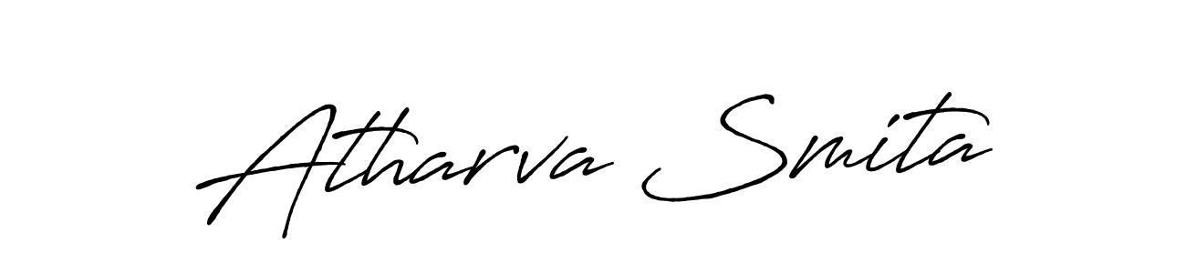 Best and Professional Signature Style for Atharva Smita. Antro_Vectra_Bolder Best Signature Style Collection. Atharva Smita signature style 7 images and pictures png