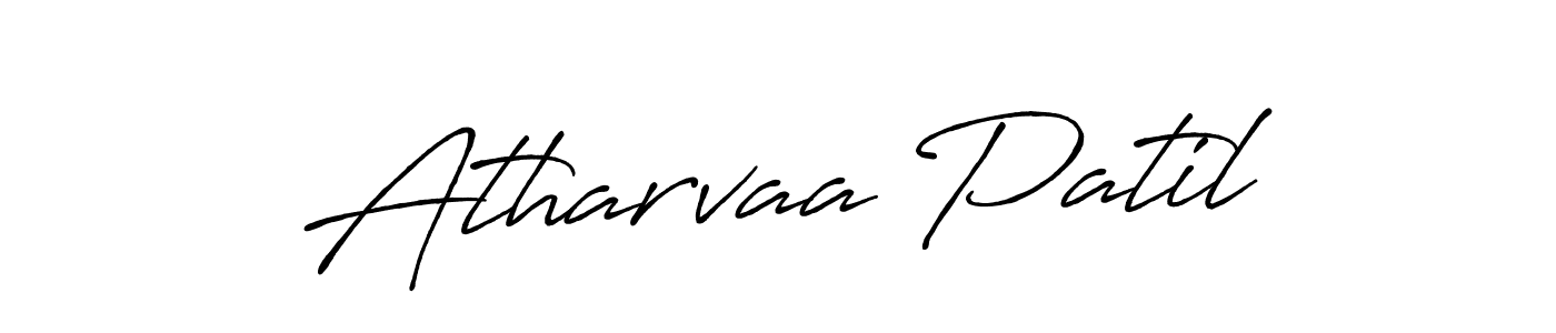 This is the best signature style for the Atharvaa Patil name. Also you like these signature font (Antro_Vectra_Bolder). Mix name signature. Atharvaa Patil signature style 7 images and pictures png