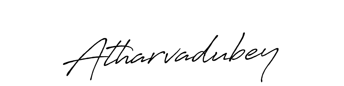 Also we have Atharvadubey name is the best signature style. Create professional handwritten signature collection using Antro_Vectra_Bolder autograph style. Atharvadubey signature style 7 images and pictures png