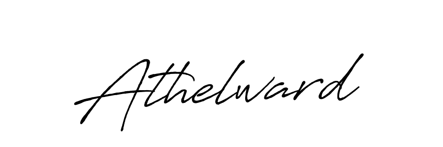 Athelward stylish signature style. Best Handwritten Sign (Antro_Vectra_Bolder) for my name. Handwritten Signature Collection Ideas for my name Athelward. Athelward signature style 7 images and pictures png