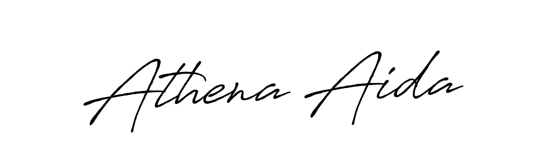 Once you've used our free online signature maker to create your best signature Antro_Vectra_Bolder style, it's time to enjoy all of the benefits that Athena Aida name signing documents. Athena Aida signature style 7 images and pictures png