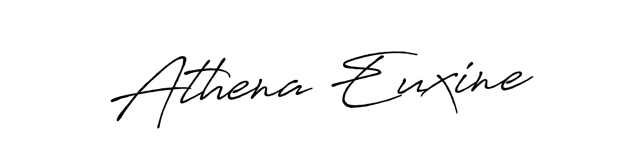 Also You can easily find your signature by using the search form. We will create Athena Euxine name handwritten signature images for you free of cost using Antro_Vectra_Bolder sign style. Athena Euxine signature style 7 images and pictures png
