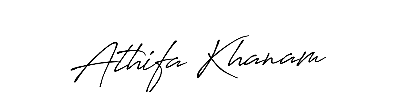 Also we have Athifa Khanam name is the best signature style. Create professional handwritten signature collection using Antro_Vectra_Bolder autograph style. Athifa Khanam signature style 7 images and pictures png