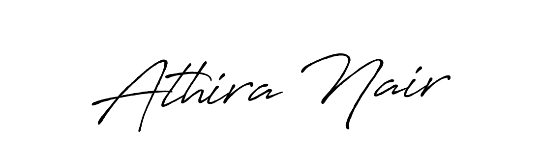 This is the best signature style for the Athira Nair name. Also you like these signature font (Antro_Vectra_Bolder). Mix name signature. Athira Nair signature style 7 images and pictures png