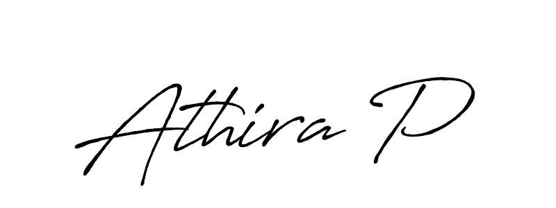 Also You can easily find your signature by using the search form. We will create Athira P name handwritten signature images for you free of cost using Antro_Vectra_Bolder sign style. Athira P signature style 7 images and pictures png
