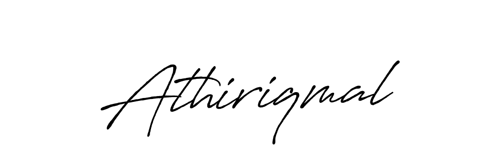 Make a short Athiriqmal signature style. Manage your documents anywhere anytime using Antro_Vectra_Bolder. Create and add eSignatures, submit forms, share and send files easily. Athiriqmal signature style 7 images and pictures png