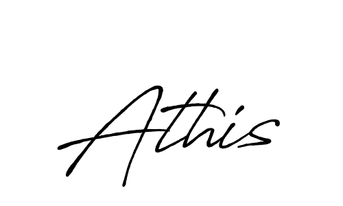 Create a beautiful signature design for name Athis. With this signature (Antro_Vectra_Bolder) fonts, you can make a handwritten signature for free. Athis signature style 7 images and pictures png