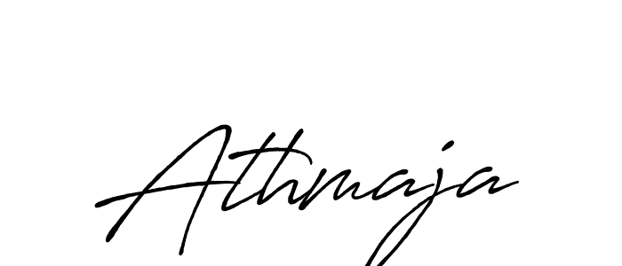Make a beautiful signature design for name Athmaja. With this signature (Antro_Vectra_Bolder) style, you can create a handwritten signature for free. Athmaja signature style 7 images and pictures png