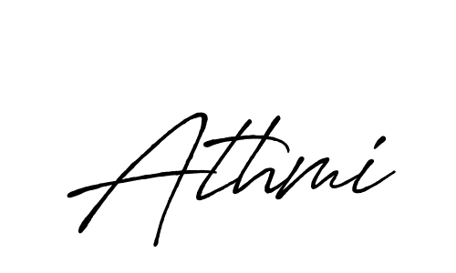 Make a beautiful signature design for name Athmi. With this signature (Antro_Vectra_Bolder) style, you can create a handwritten signature for free. Athmi signature style 7 images and pictures png
