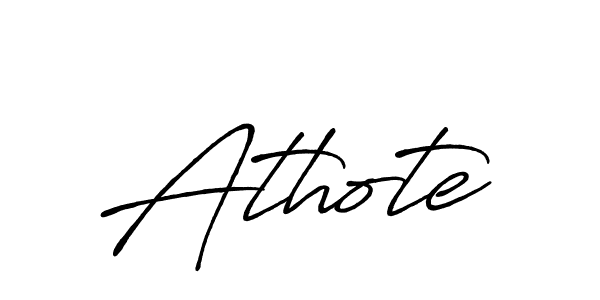 Also we have Athote name is the best signature style. Create professional handwritten signature collection using Antro_Vectra_Bolder autograph style. Athote signature style 7 images and pictures png