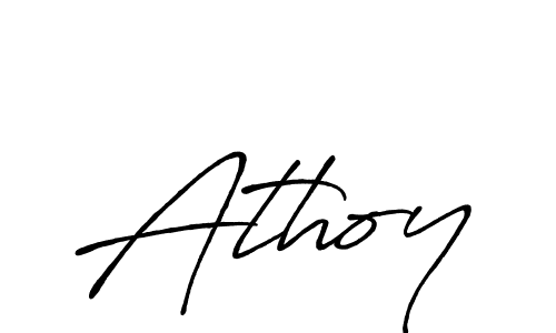 The best way (Antro_Vectra_Bolder) to make a short signature is to pick only two or three words in your name. The name Athoy include a total of six letters. For converting this name. Athoy signature style 7 images and pictures png