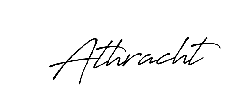 Design your own signature with our free online signature maker. With this signature software, you can create a handwritten (Antro_Vectra_Bolder) signature for name Athracht. Athracht signature style 7 images and pictures png