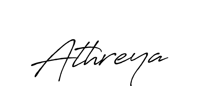 Create a beautiful signature design for name Athreya. With this signature (Antro_Vectra_Bolder) fonts, you can make a handwritten signature for free. Athreya signature style 7 images and pictures png