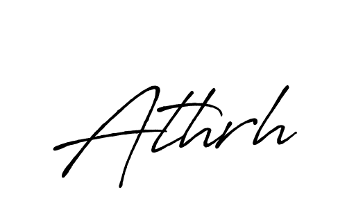 You should practise on your own different ways (Antro_Vectra_Bolder) to write your name (Athrh) in signature. don't let someone else do it for you. Athrh signature style 7 images and pictures png